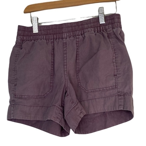 𝅺roots Hemp Collection Purple Shorts with Pockets, Womens XS, Good Condition - Picture 1 of 6